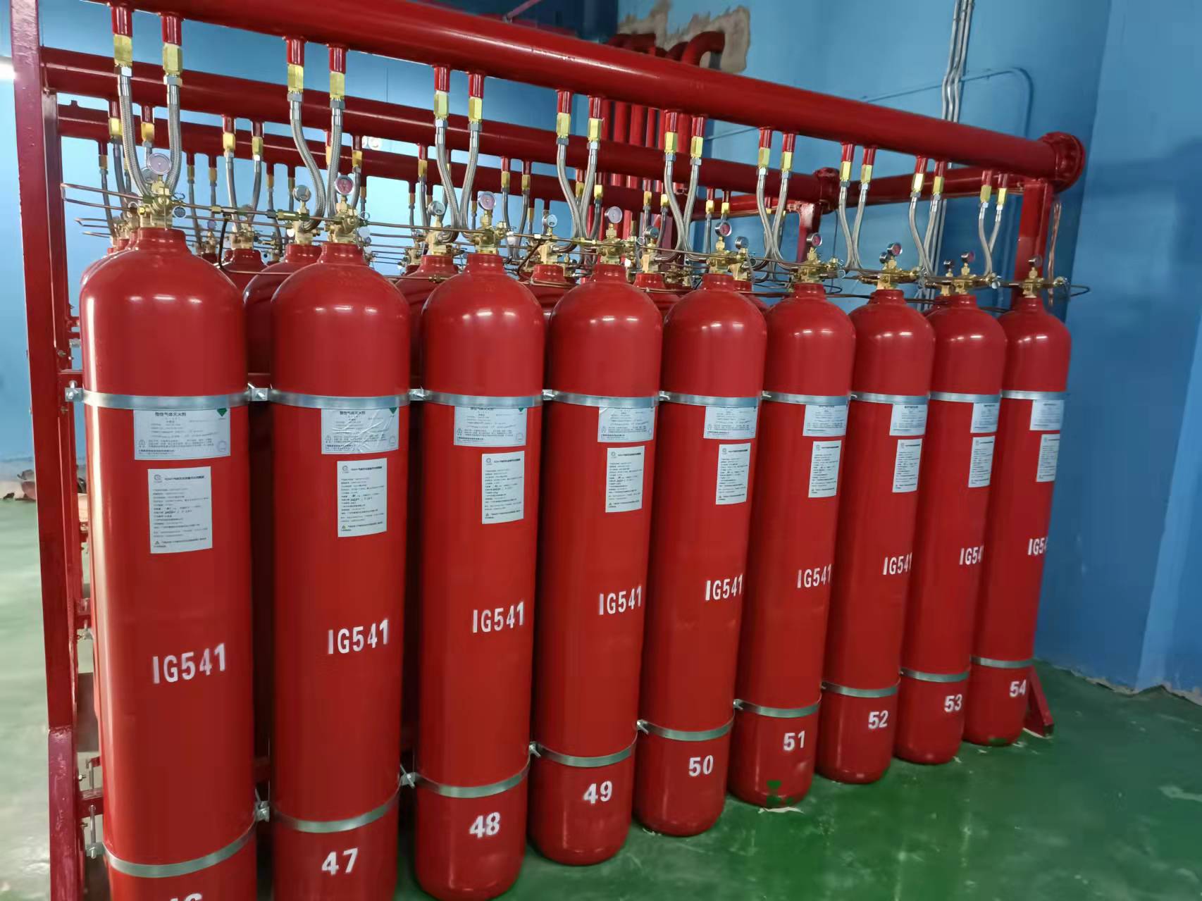 IG-541氣體滅火系統的安裝和維護指南
